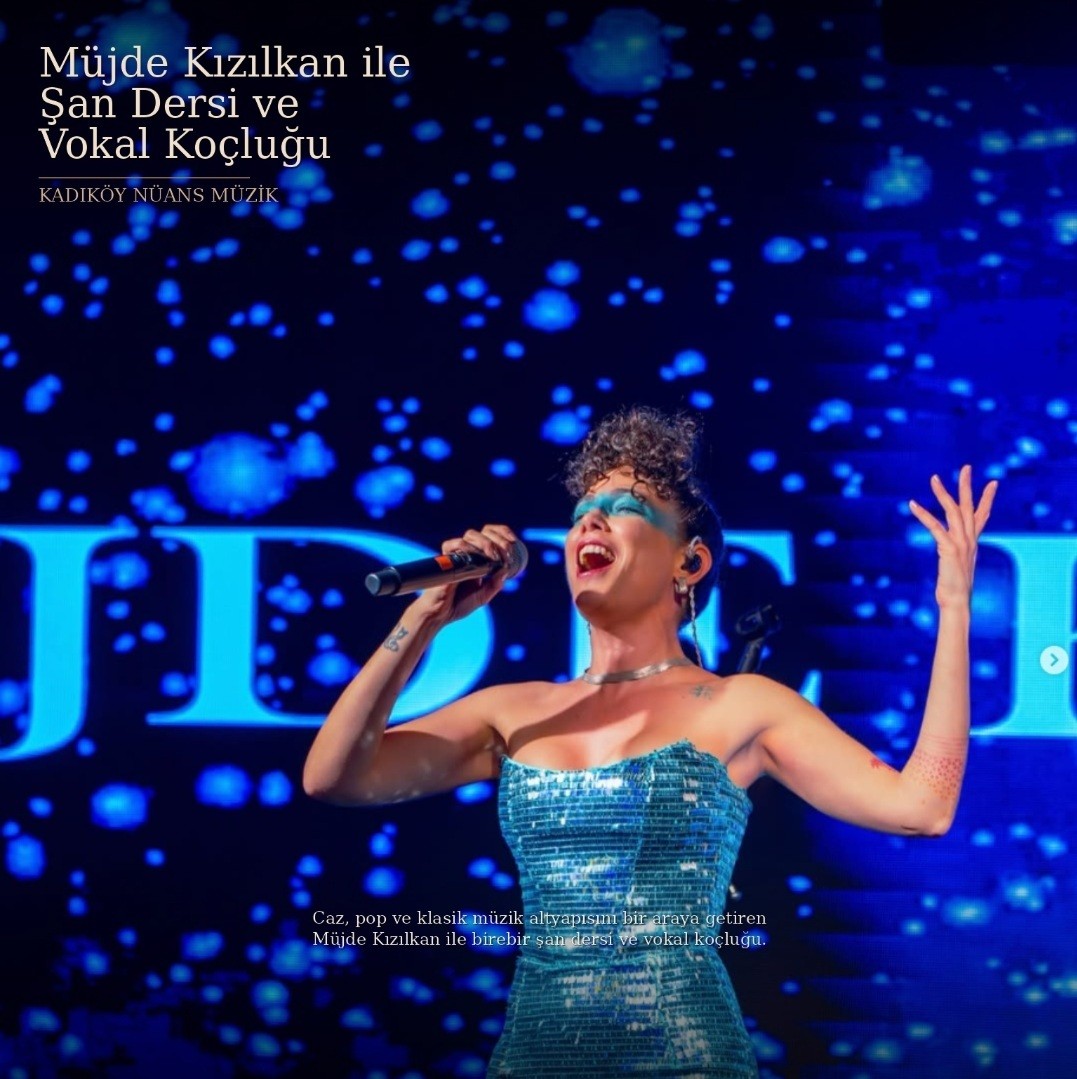 Müjde Kızılkan - Ses Eğitmeni