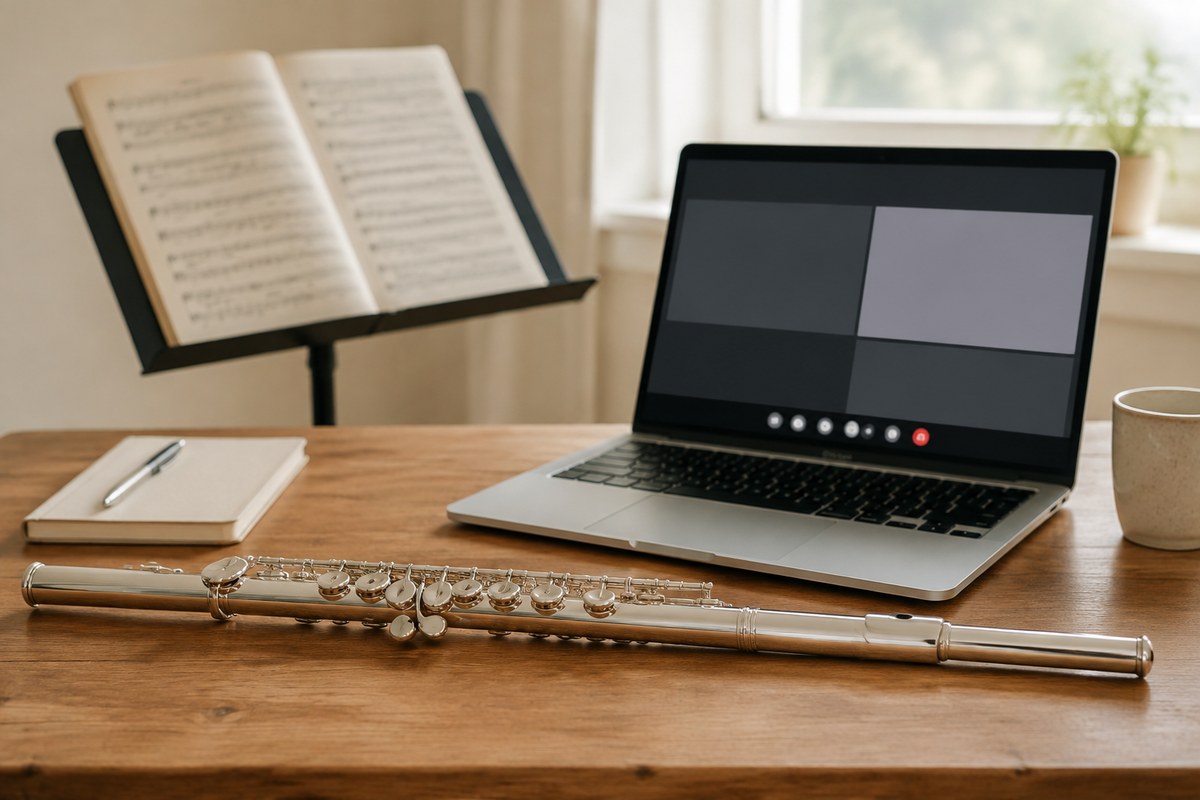 Online Yan Flüt Dersi | Kadıköy Nüans Müzik ile Evde Flüt Eğitimi