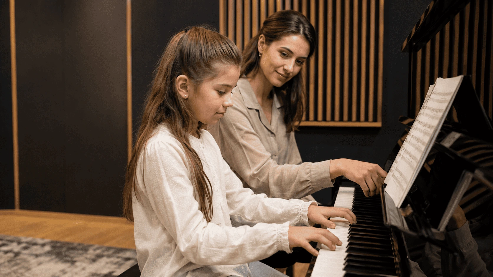 Piano Lessons in English