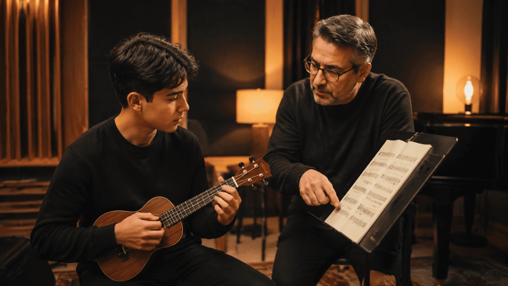 Ukulele Lessons in English